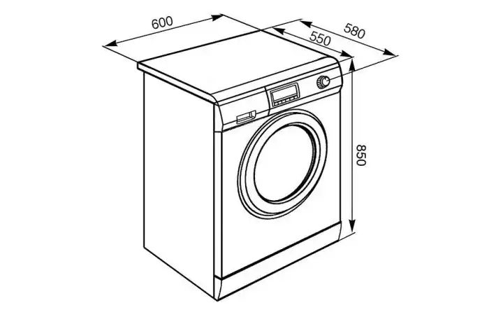 SMEG Front Loading Washing Machine, 7 KG, 1400 SPIN, CLASS A++, Stainless steel - SLB147X-2