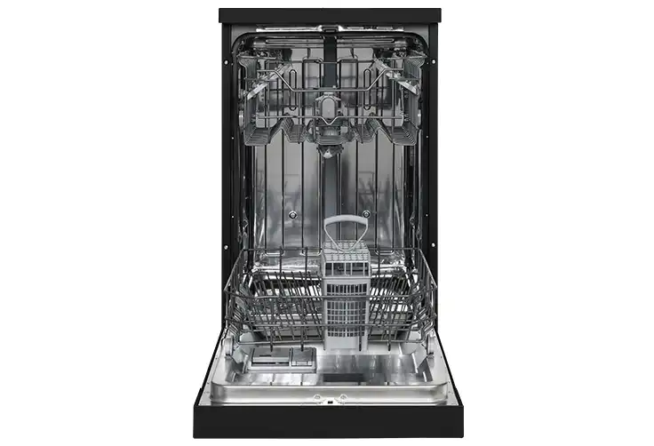 Ocean Dishwasher 10 Place Settings, 4 Programs, Digital, Stainless, 45 cm, Black - ODT 454 D VB