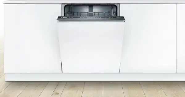 Bosch Built-in Dishwasher 12 Place Settings, 5 programs, VarioSpeed & Half load, Drying system, White - SMV25CX10Q