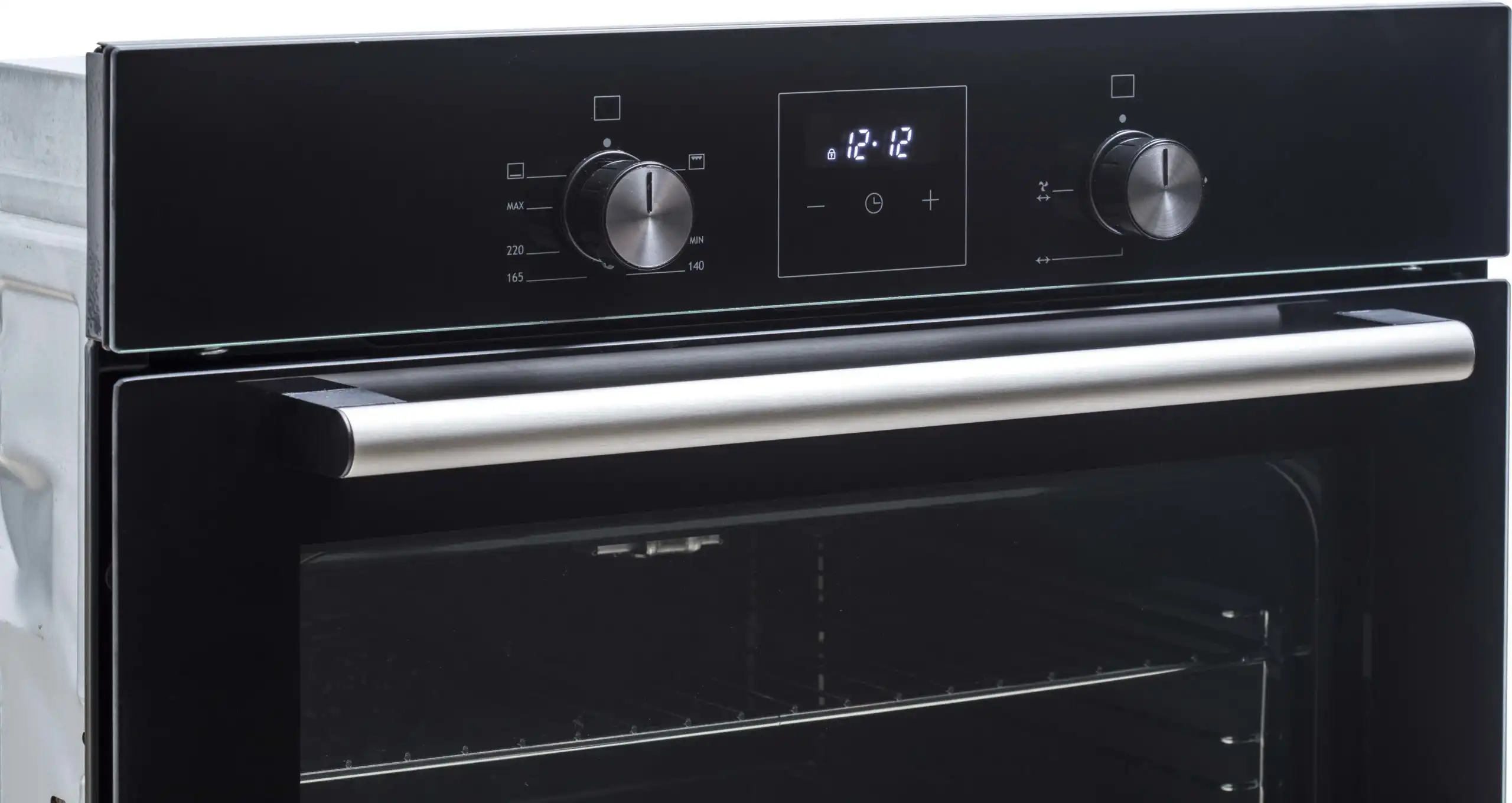 Ocean Built-in Turkish Oven, Gas, 54 Liters, Digital Touch Display, 60 cm, Black - OGVOF 64 NR C TC SV