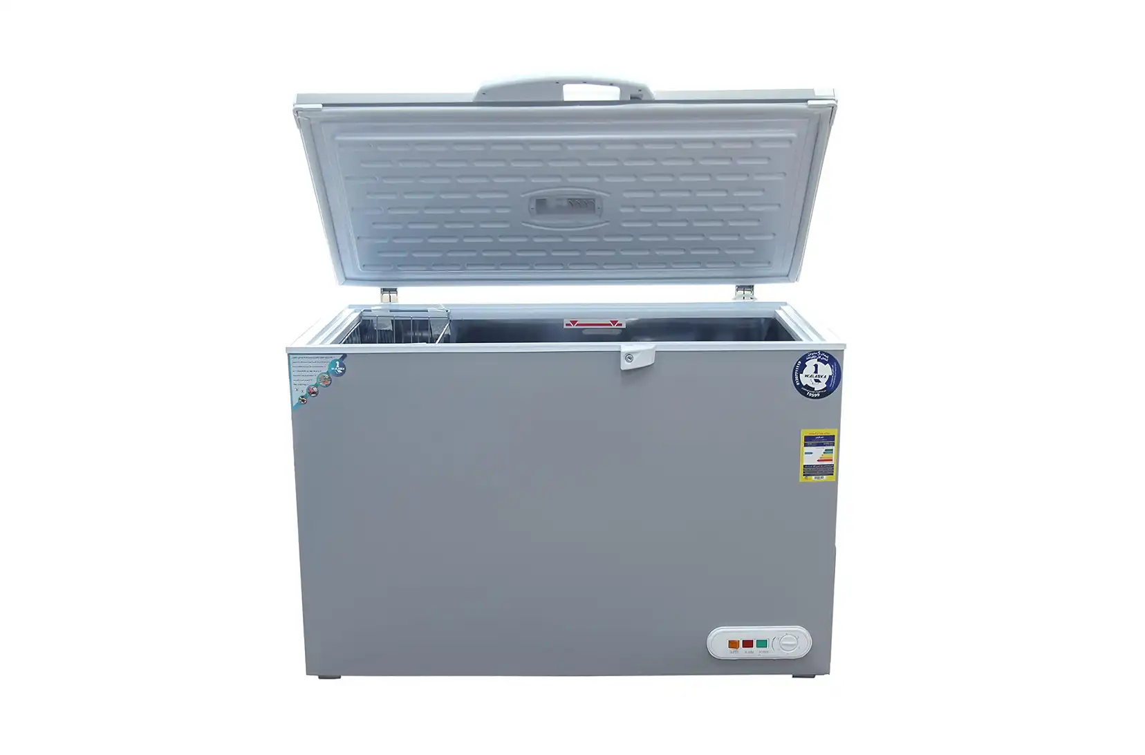 Alaska Chest Deep Freezer, 335 Liter, Silver -CH400 - 335L
