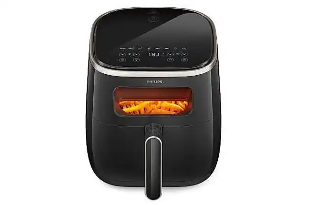 Philips Digital Air Fryer, 5.6 Liter, 1700 Watt, Black- HD9257-80