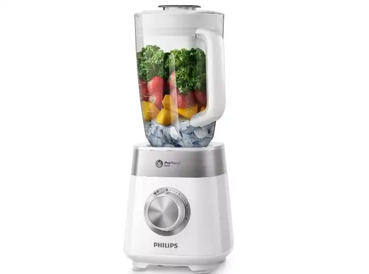 Philips Electric Blender, 800 Watt, 2 Liter, White - HR2224-00