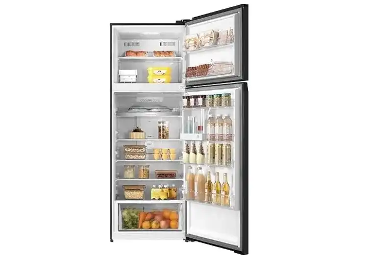 Toshiba No Frost Refrigerator With Inverter Technology, 450 Liters, Dark Grey - GR-RT622WE-PMN(06)
