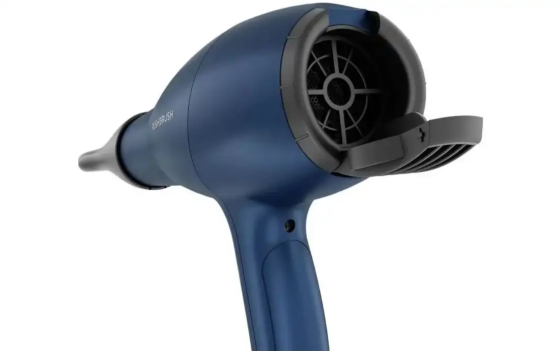 Rush Brush D3 Turbo blue Hair Dryer, 2600 Watt - Navy Blue