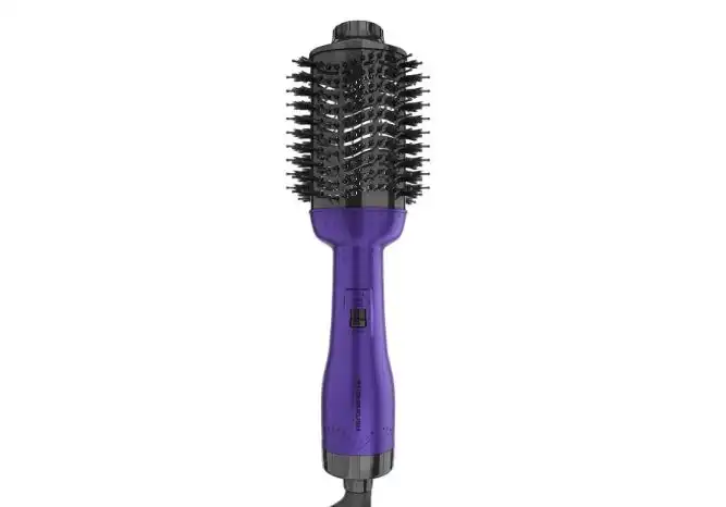 Rush Brush Hair Volumizer Brush , 1300 Watt , Purple - V2 Pro - Purple