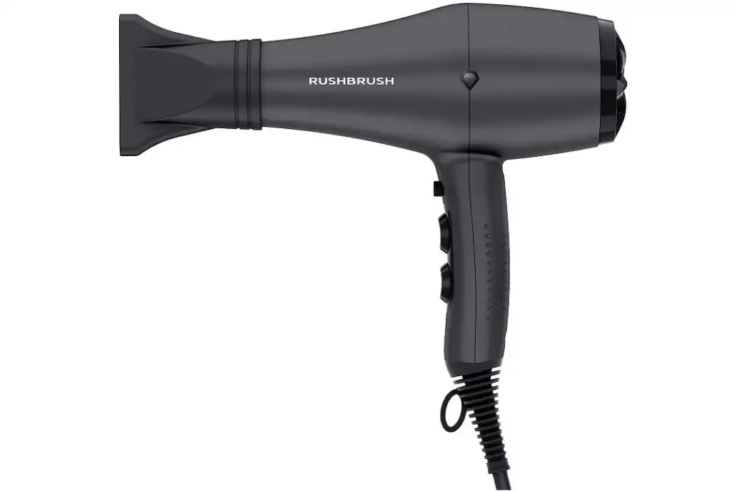مجفف شعر D3 Turbo black  راش براش، 2600 وات - اسود