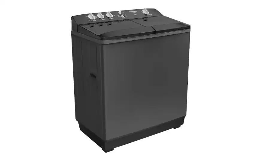 TORNADO Washing Machine Half Auto, 12 Kg, Black - TVH-HM12TS(BK)