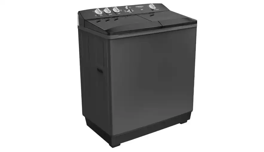 غسالة ملابس تورنيدو، نصف أوتوماتيك، 10 كجم، أسود - TVH-HM10TSP(BK)