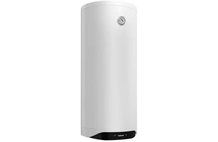 TORNADO Electric Water Heater, 100 L, Enamel LED lamp, White - TEEE-100MW