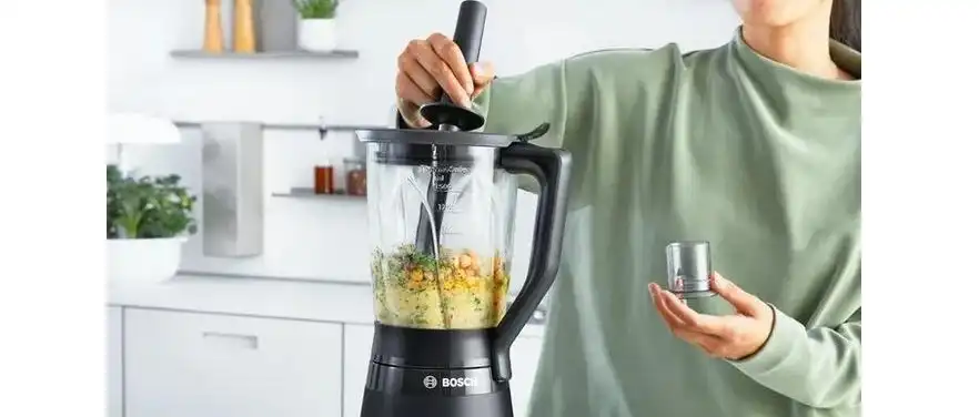 بوش خلاط سلسلة 4، سعة 1.5 لتر، 1200 واط، أسود - MMB6172B
