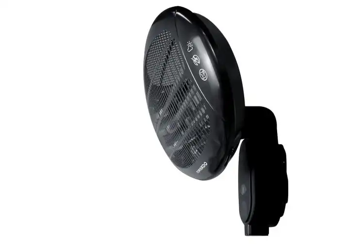 TORNADO Wall Mounted Halogen Heater, 2000 Watt, Black - THH-2000W