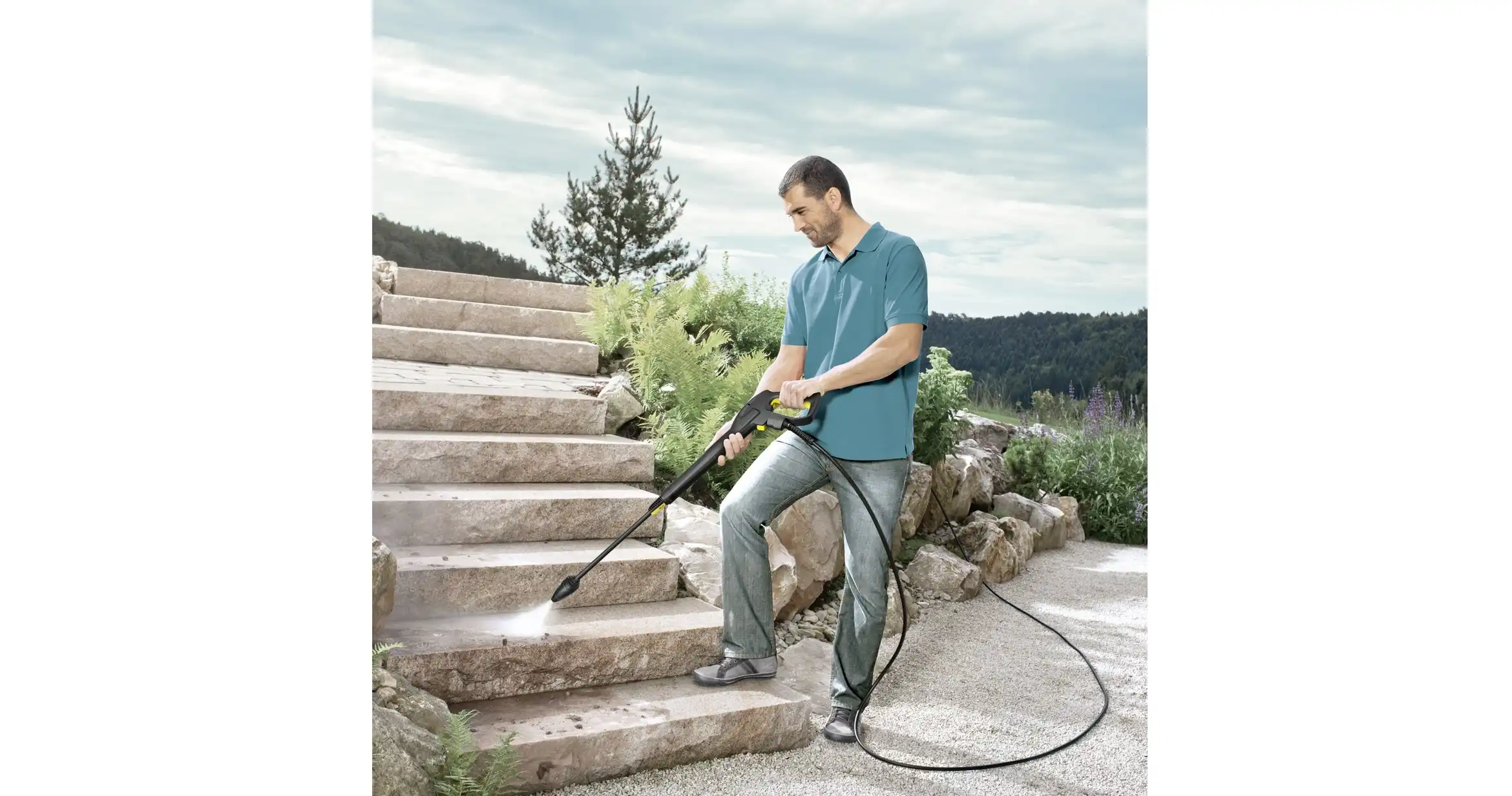 Karcher K 5 Basic Cleaner, Yellow / Back - 1.180-580.0