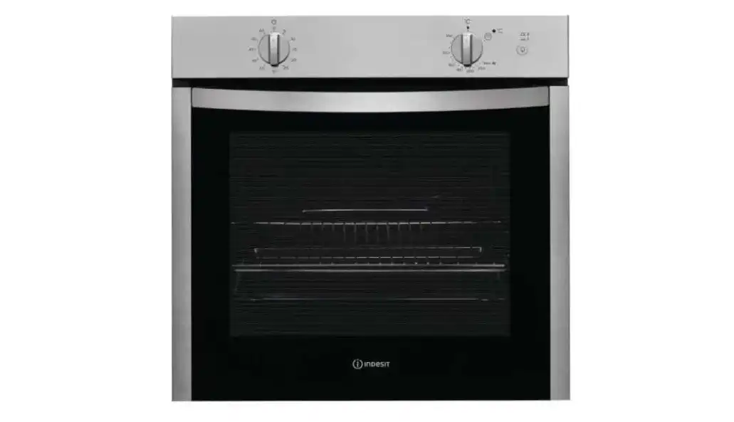 Built-in Indesit Built-in Gas Oven with Electric Grill, 70 liters, stainless steel - IGW324IX + Built-in Gas hob, 4 burners, stainless steel - THP 642 IX/I + kitchen hood,  230 m3/hour, 60 cm