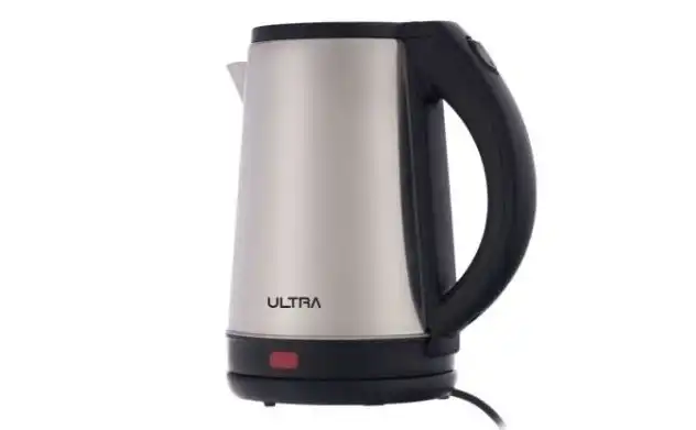 Ultra Electric Kettle, 2 Liters, 2000 Watt, Black and Stainless Steel - UKS20HE1
