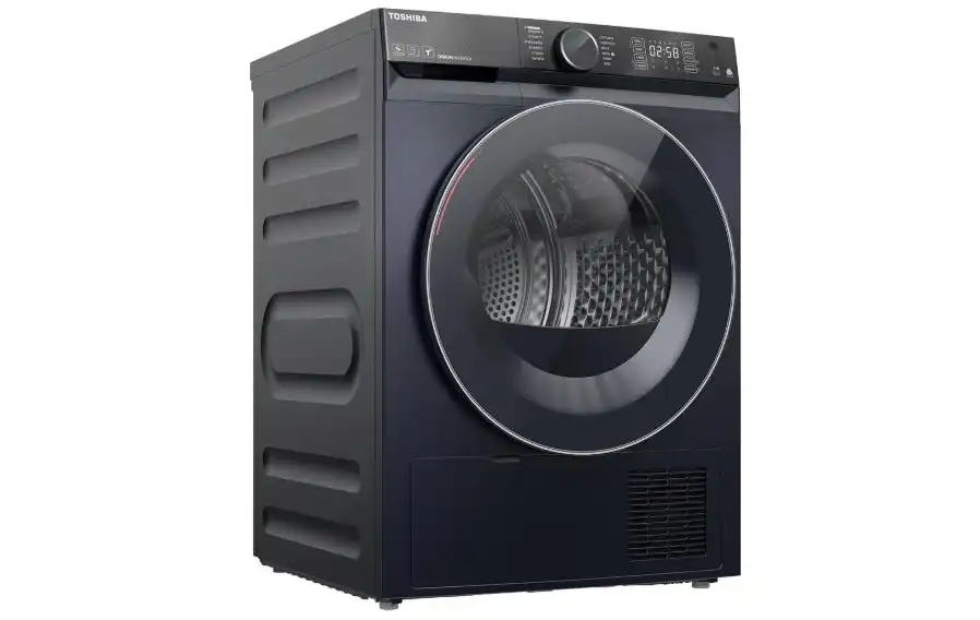 Toshiba Clothes Dryer, 10 kg, Inverter, LED Display, Dark Gray - TD-BK112GHEG (MK) (Miraco Warranty)