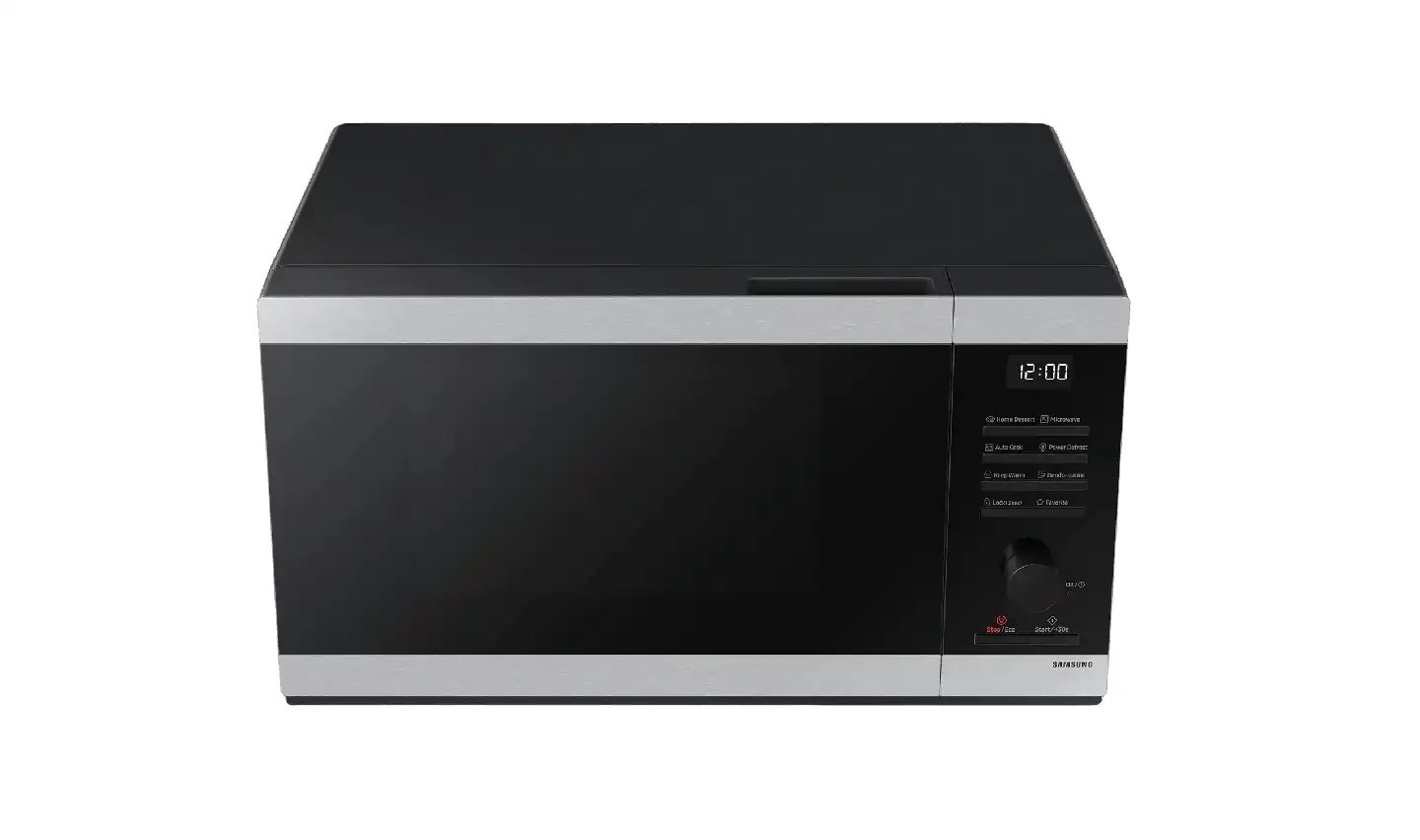 Samsung Microwave, 32 Liters, Without Grill, Black/Silver - MS32DG4504ATGY