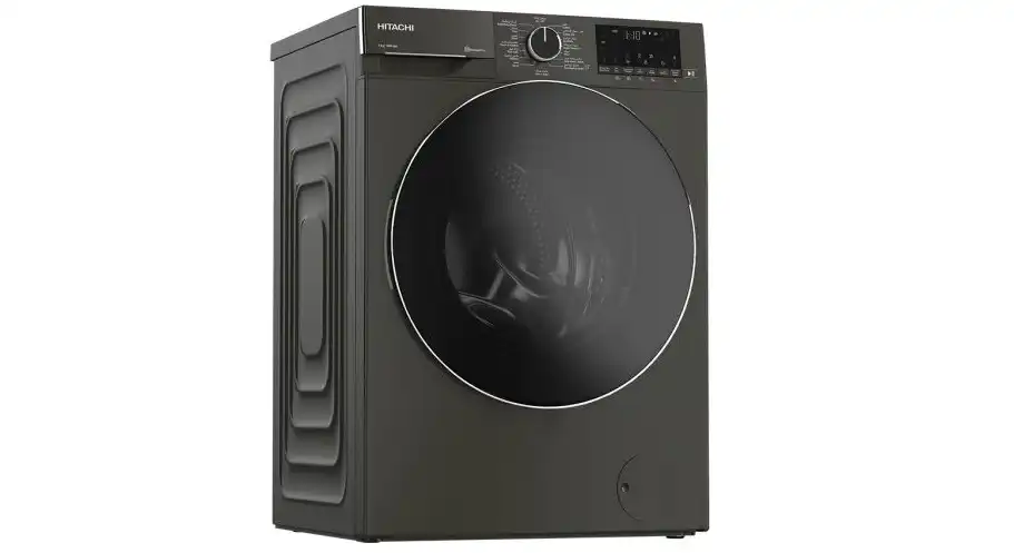 HITACHI Washing Machine Fully Automatic, 9 Kg, Inverter, Grey - BD-90YFVEM