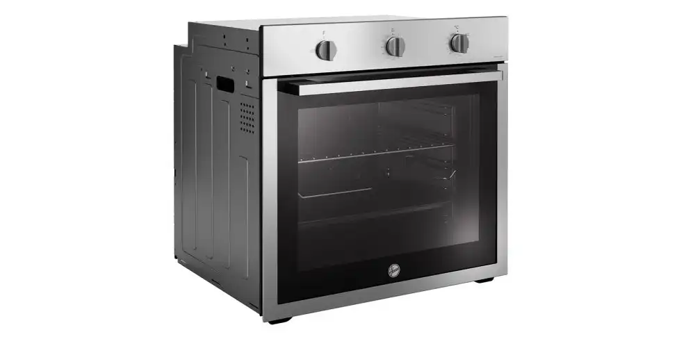 HOOVER Built-In Oven Gas, 70 Liter, 60 cm, Stainless Steel / Black - HOU611G6-EGY