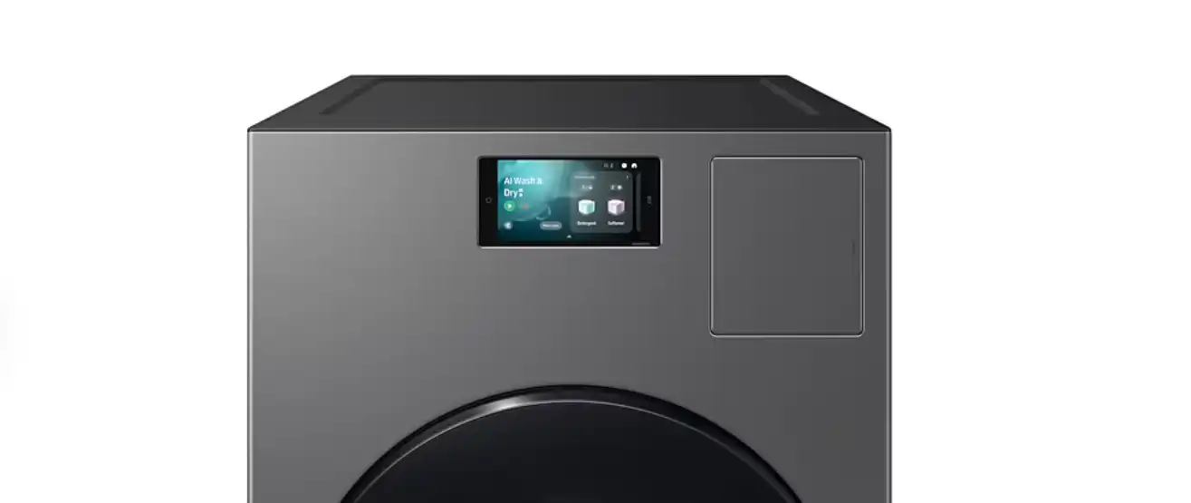 samsung Washer Dryer Bespoke AI Laundry Combo™, 25KG Wash/15KG Dryer, Gray - WD25DB8995BZAS