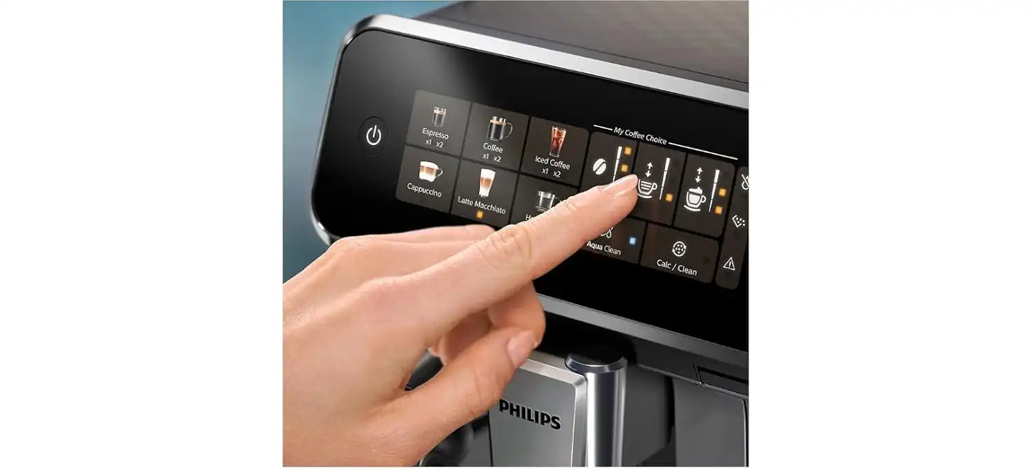 Philips Espresso Coffee Machine Series 3300, 1.8 L, 1500 W, Fully Automatic, Black - EP3347/90 international warranty