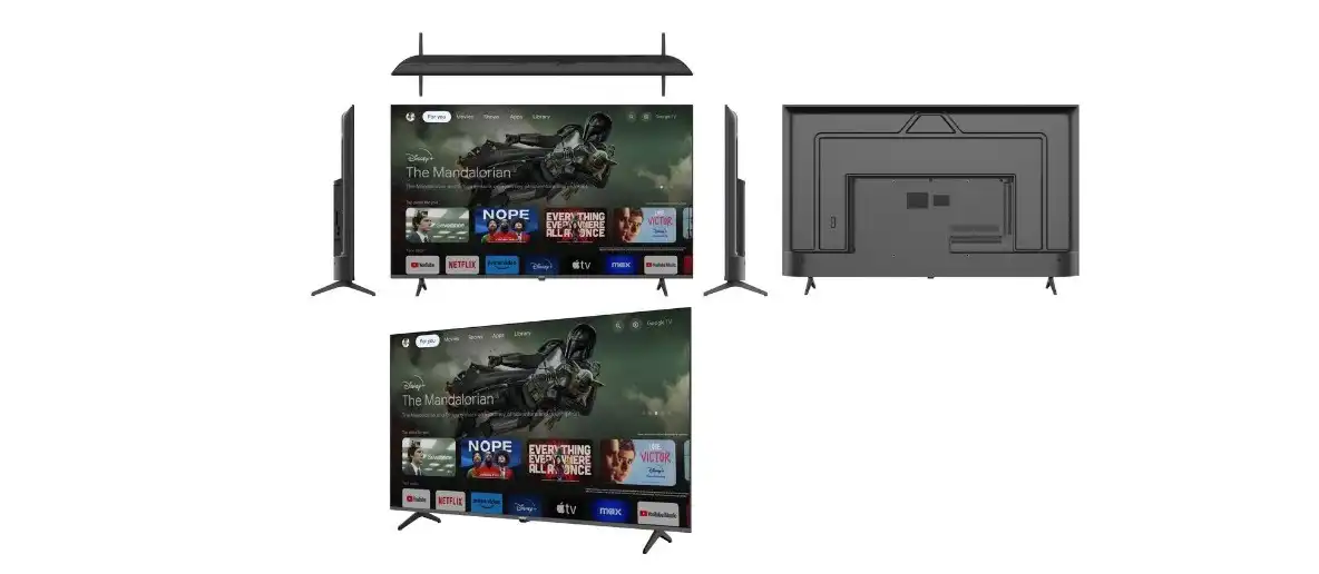 Haier 65 Inch 4K UHD Smart LED TV with Built-in Receiver - H65K80EU