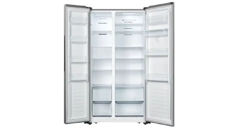 Hisense Digital, Side By Side Refrigerator, No Frost, With Inverter Technology, 519 Liters, Inox - RS3N518NMIA1