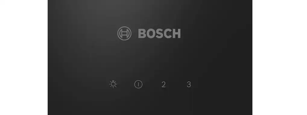 Bundel of Bosch Serie 6 Gas hob, 60 cm, Black - PCP6A6B90 + Bosch Series 2 Built-in Wall-Mounted Cooker Hood, 360 m³/h, 60 cm, Silver / Black -  DWK63PJ61T