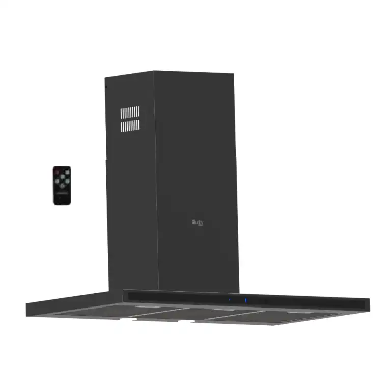 شفاط بلت ان بيورتي شكل حرف T، مقاس 90 سم، أسود - TBL PRO PLUS 90 cm