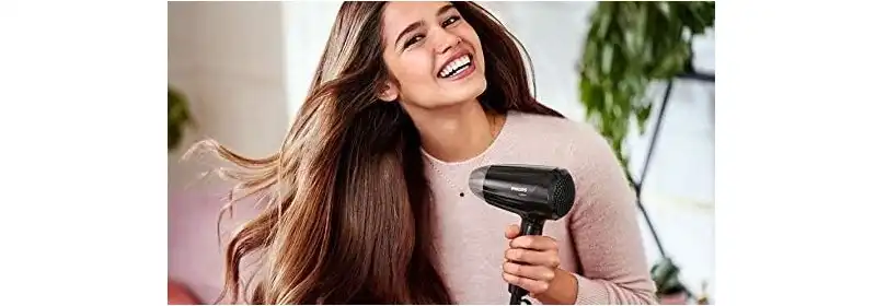 Philips Essential Care Hair Dryer, 1200 Watt, Black - BHC010