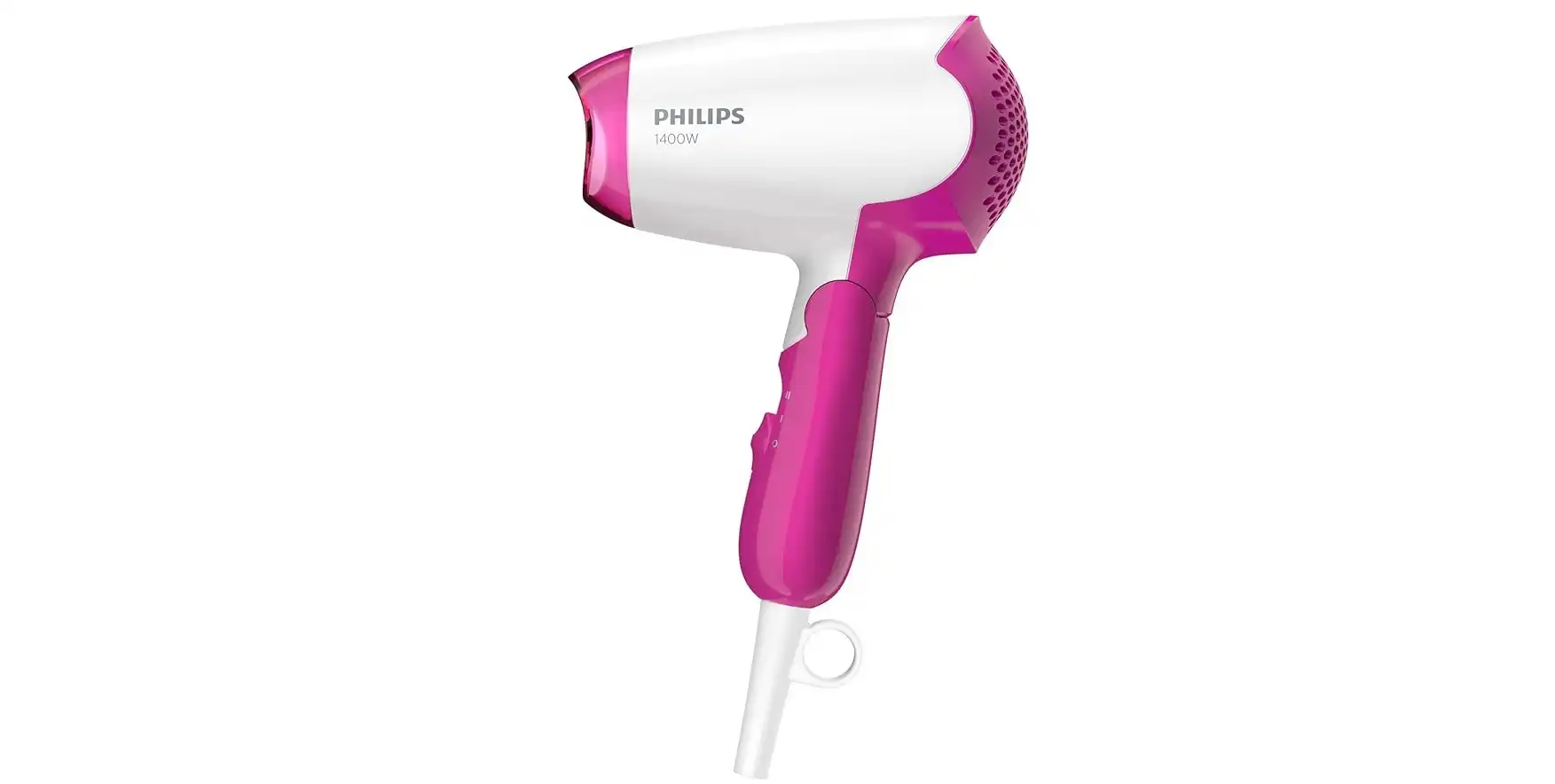 PHILIPS Hairdryer Dry Care Essential, 1400W, White / Pink - BHD003/03
