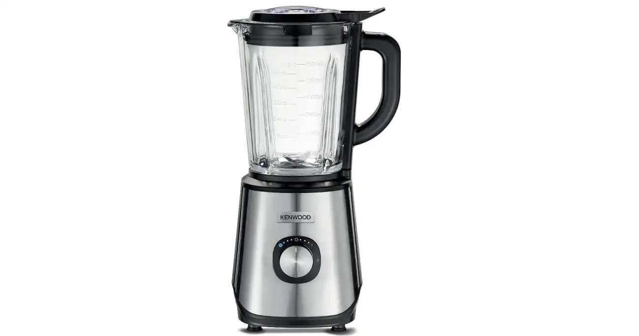 KenWood Countertop Blender, 2 Liter, 1000 Watt, Silver Black - BLM45.240SS ( International Warranty )