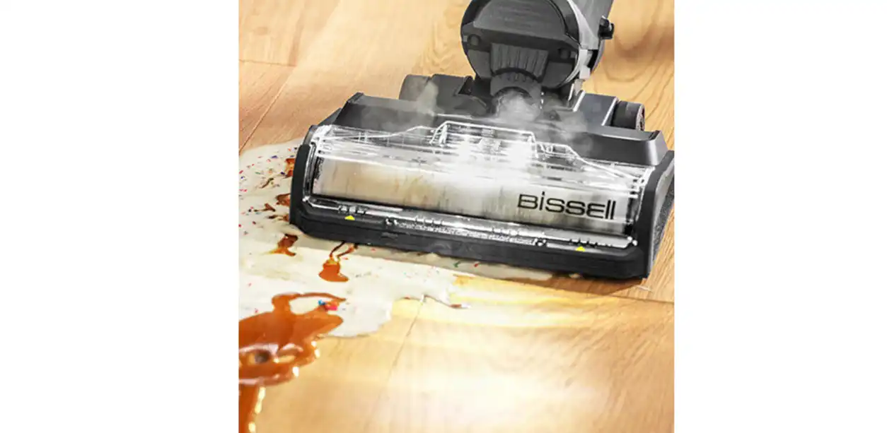 Bissell CrossWave Hydrosteam All in One Vacuum Cleaner, 1100W, Grey - 3527E 