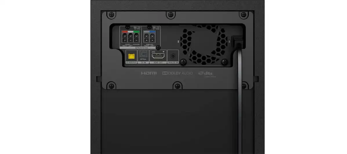 ساوند بار سوني، سيستم 5.1، أسود - HT-S500RF