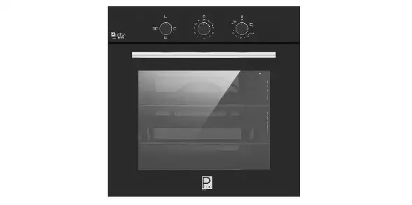 Bundel of Purity Built-In Oven with Grill, 60 cm, Gas, 67 Liters, Black - OPT602GG + Gas Hob, 4 Burners, Heavy Duty, 60 Cm, Black - PT601GLBL + Classico Hood, 3 speed, 60 cm, Black - PTSLIM B