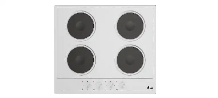 Bundel of Purity Electric Hob, 4 Burners, 60 Cm, Silver - HPT601S + Built-In Oven, Full Electric, 60 Liters, 60 cm, Black - KPT606EEX + Classico Hood, 3 speed, 60 cm, Silver - PTSLIM X