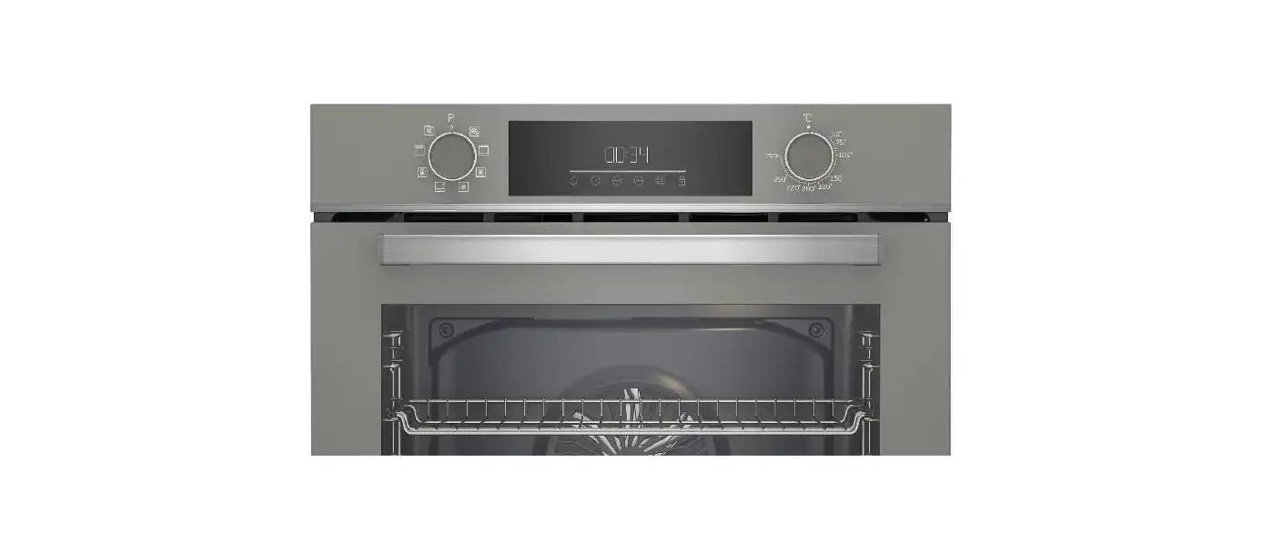 Beko Built-in Electric Oven, 60cm, Grey - BBIM17300MGD
