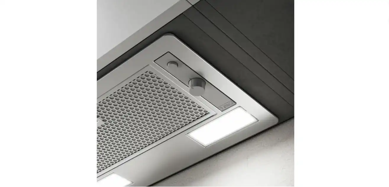 شفاط مطبخ حفر اليكا، 72 سم، قوة شفط 520 م³/ساعة، إضاءة LED، رمادي - ERA S