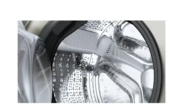 bocsh  Series 6 Washing Machine, Front Loader, 10 kg, 1400 rpm, Silver, Inox - WGK254ZXEG