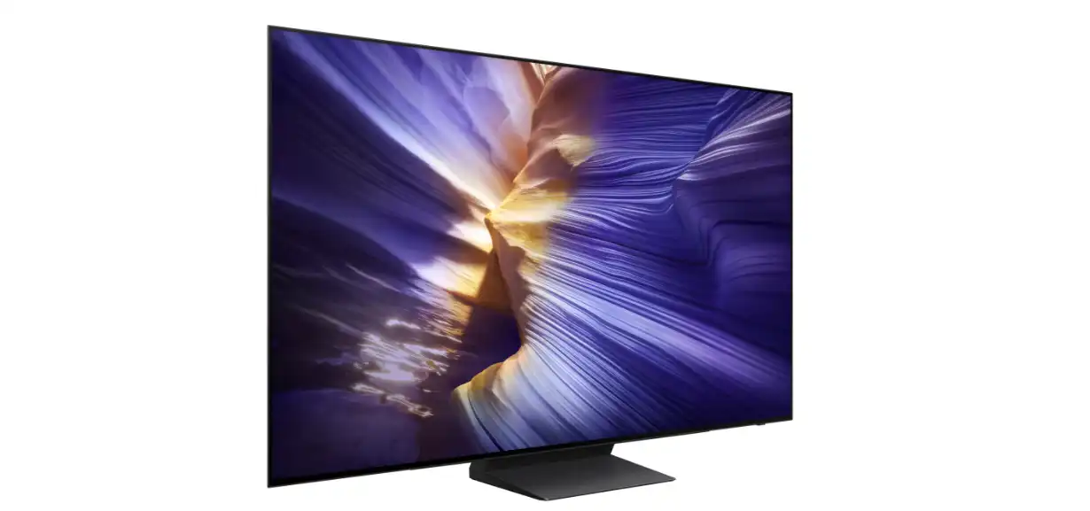 تلفزيون سامسونج 55 بوصة سمارت OLED، دقة 4K UHD، بريسيفر داخلي - 55S90F