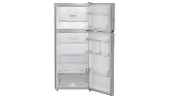 Indesit NoFrost Top Freezer Refrigerator , 420 Liter , Silver - TINF70420SEG