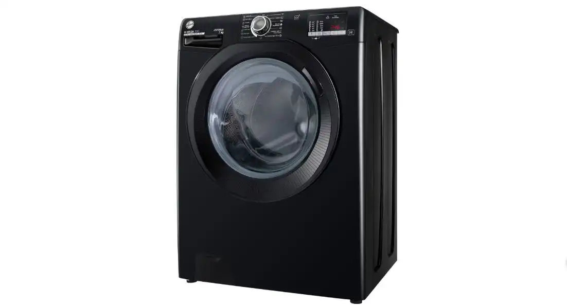 HOOVER Washing Machine Fully Automatic, 7 Kg, Black - H3WOS173DBB4-ELA