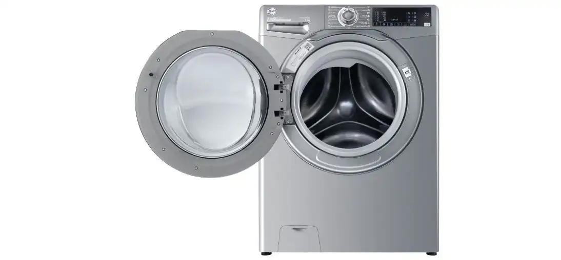 HOOVER Washing Machine Fully Automatic, 9 Kg, Dark Silver, Inverter - H3WPS294TAMBRELA