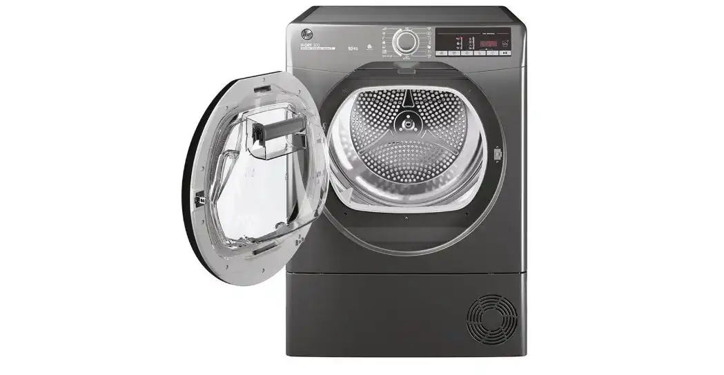 HOOVER Tumble Dryer Front Loading, 10 Kg, Silver - HLEC10TCER-ELA