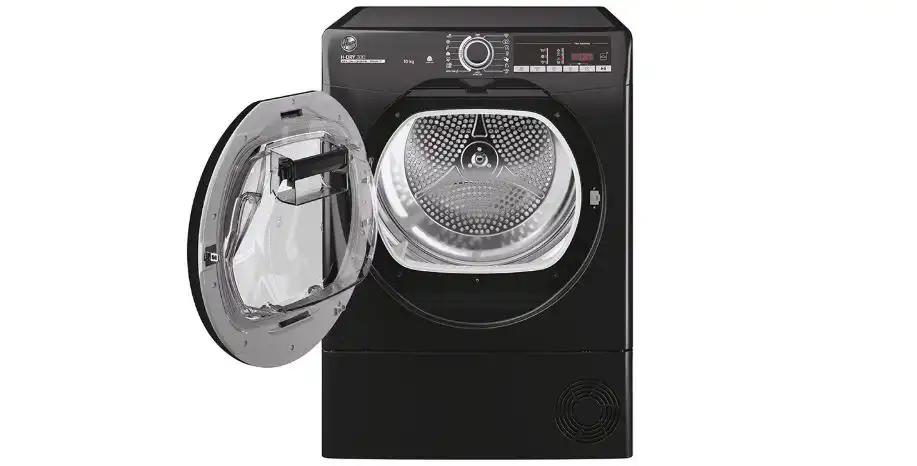 HOOVER Tumble Dryer Front Loading, 10 Kg, Black - HLEC10TCEB-ELA