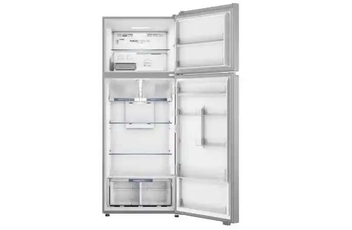 Haier Refrigerator, No Frost, 473L, 2 Door, Inverter, Silver - HRF-672VCFMESEG