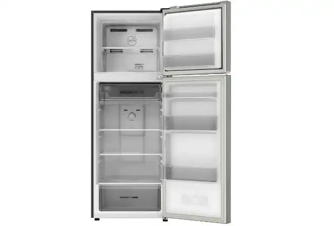 Haier Refrigerator No Frost,  380L, 2 Door Inverter, Silver - HRF-380TMSM