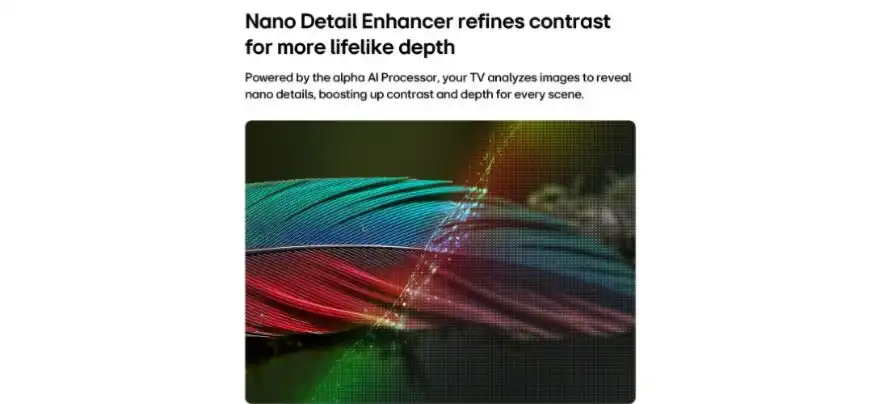 تلفزيون سمارت ال جي 65 بوصة، نانو 4K UHD AI NU85، ماجيك ريموت رسيفر داخلي - 65NU850B6LA