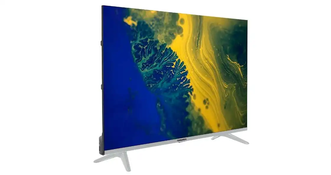 تلفزيون تورنادو سمارت 4K بدون إطار، 43 بوصة، LED، بريسيفر داخلي بنظام أندرويد - 43UA5300E