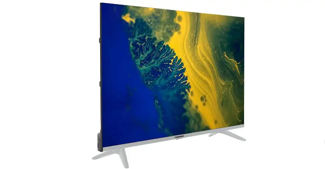 تلفزيون تورنادو سمارت 4K بدون إطار، 65 بوصة، LED، بريسيفر داخلي بنظام أندرويد - 65UA5300E